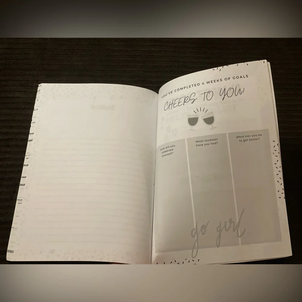 Goal Journal, ‘Girl Meets Goal’ — 12 Week Journal To Conquer Goals Like A Boss!